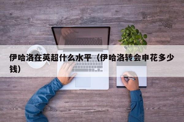 伊哈洛在英超什么水平（伊哈洛转会申花多少钱）